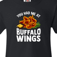 thumbnail image 4 of Inktastic Buffalo Wings Game Day Snack Youth T-Shirt, 4 of 5
