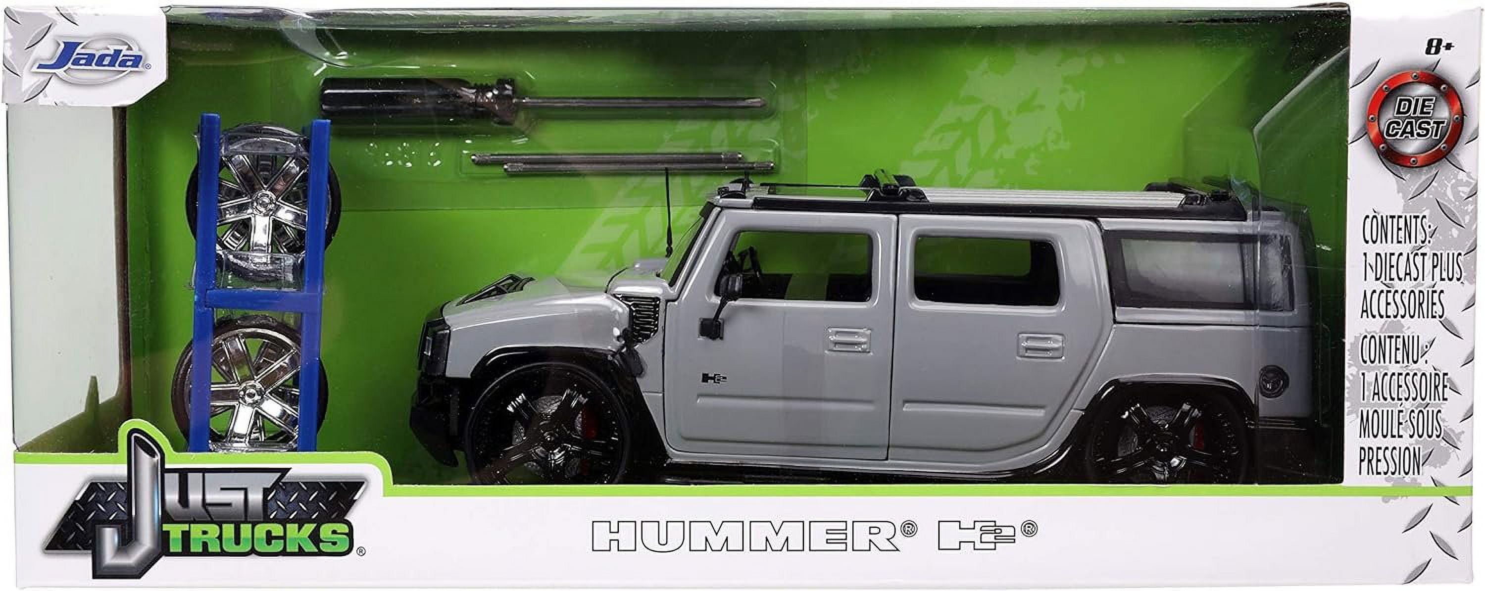 【廃番、新品未開封】JadaTOYS HAMMER H3T CONCEPT Jada Toys Dub City - Hummer H3T (2003, 1:24, Asstd.) 90644