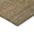 thumbnail image 4 of Addison Rugs Chantille Indoor/Outdoor Transitional Stripes Taupe Washable Rectangle Rug, 1'8" x 2'6", 4 of 6