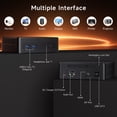 thumbnail image 2 of RNRUO Mini PC, 16GB RAM 256GB M.2 SSD, Intel 6500Y with 2 Cores, WiFi 6 BT5.0 Dual 4K Display VESA Windows 11 Desktop Mini Computer for Laptop, Monitor, 2 of 8