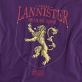 thumbnail image 2 of Game of Thrones T-Shirt House Lannister Sigil Unisex Graphic Tee For Men & Women, 2 of 7