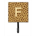 thumbnail image 1 of Carolines Treasures CJ1025-FSH4 Letter F Initial Monogram - Giraffe Leash Holder Or Key Hook, 1 of 1