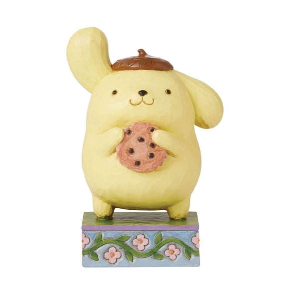 Sanrio by Jim Shore Pompompurin with Cookie Figurine Enesco 6015962