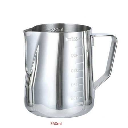 

Stainless Steel Milk frothing Jug Coffee Pitcher Clear Scales Craft Coffee Latte Tool Cafe Gadgets