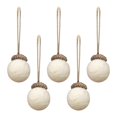 thumbnail image 2 of Harpily Home Decor 5PCS Christmas Decorations Ball Handmade Diy Material Scene Layout Christmas Tree Pendant, 2 of 4