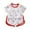 A156-Red, variant on XZNPDUCQ Toddler Girls Clothes Summer Short Sleeve Truck Print T-Shirt Tops Elastic Shorts Set 2Pcs Casual Outfit kids For 6 12 18 24 Months 2T 3T 4T 5T Dailywear Beige，7-8 Years
