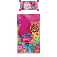 DreamWorks Trolls Movie Slumber Bag with BONUS Pillow