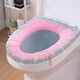 thumbnail image 4 of Asiento De Inodoro Con Asa Funda de asiento de inodoro de felpa bicolor, lavable, ideal para otoño Rkxzt, 4 of 8