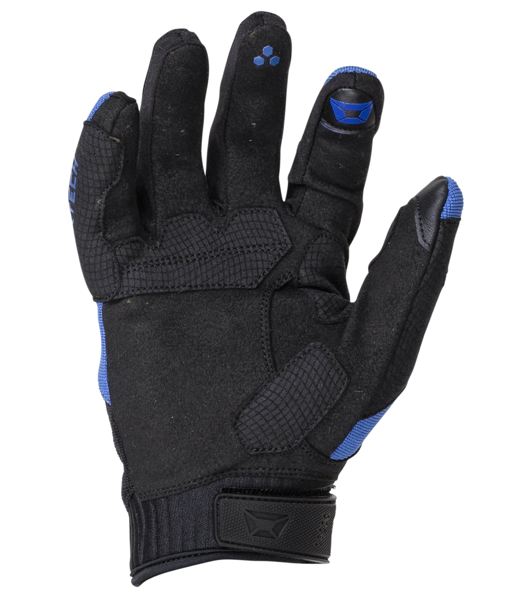 Cortech Aero-Tec Mens Textile Motorcycle Gloves Blue XL