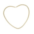 thumbnail image 3 of Material de pulsera permanente Regalos de parejas de 23 cm Servido sólido acero inoxidable romántico para aniversario del día de San Valentín oro, 3 of 9