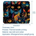 thumbnail image 5 of Cat Printed Gaming Mousepad Desk Mat, Non-Slip Rubber Bottom Mouse Mat 8.3x9.8 Inch - Suitable for Office and Gaming, 5 of 6