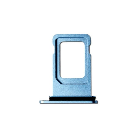 Blue Ultra Slim Cellular Phone - Single Card SIM Card Tray for Blue Apple iPhone XR A1984, A2105, A2106, A2108 (6.1