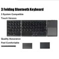 thumbnail image 5 of Folding Wireless Bluetooth Keyboard With Touchpad For Windows, Android, IOS Phone, 5 of 7