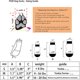 thumbnail image 2 of Calcetines para perros y gatos, calcetines de algodón con control de tracción, antideslizantes para interiores, 2 of 5