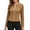 Brown, variant on Womens Long Sleeve Zip Up Jacket,Lightweight Fashion Jacket Sculpted Seams Casual Outerwear,Gray Women's S-XXL