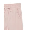 thumbnail image 3 of Garanimals Baby and Toddler Girls Woven Joggers, 3-Pack, Sizes 12M-5T, 3 of 5
