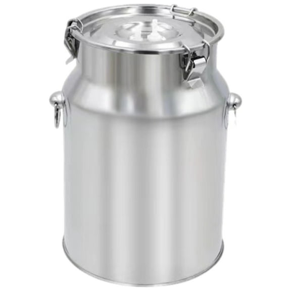 Large Capacity 10L Milking Equipment Bucket For Livestock Rustproof Stainless Steel Construction