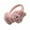 Pink, variant on Kids Winter Earmuffs Plush Warm Cute Rabbit Ear Warmers Earflap Cute Cartoon Earmuff for Boys Girls Baby Toddlers