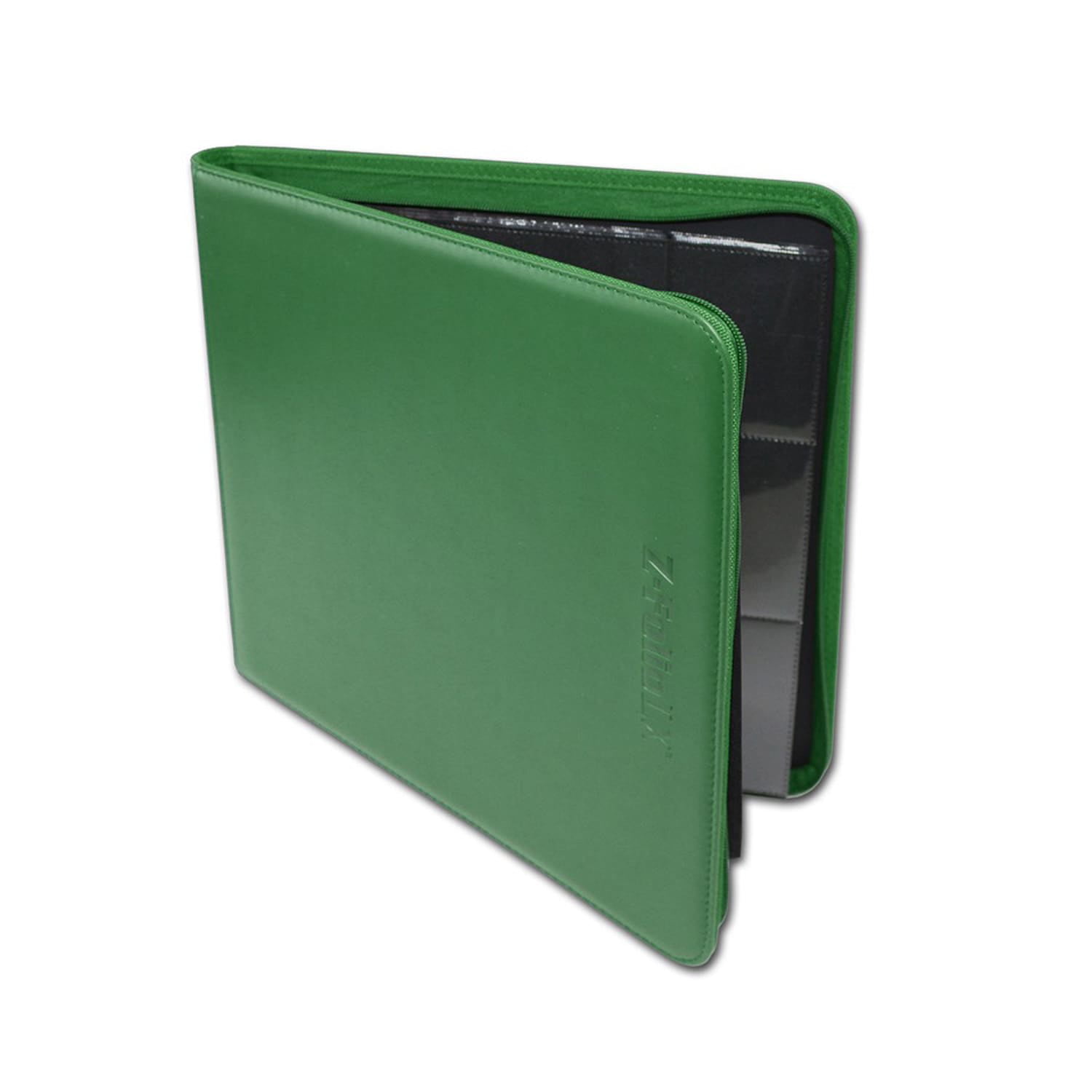BCW Z-Folio LX Zipper Portfolio Green 12 Pocket Playset Album 