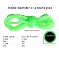 thumbnail image 3 of 0.8/1/1.2/1.5/1.8/2mm Silicone Glow Pipe Tube Fishing Hook Line Sleeves Fishing Tackle Tool Tubing Line Sleeve, 3 of 8