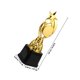thumbnail image 2 of OUNONA Premio Trofeo Plástico Dorado Resistente Ideal Para En Evaluaciones Y Deportes, 2 of 7