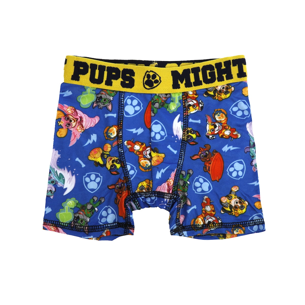 Paw Patrol Mighty Pups 4pk Youth Boys Boxer Briefs-10