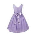 thumbnail image 2 of Moggemol Kids Girls Ball Gowns Prom Formal Evening Dresses Wedding Bridesmaid Dresses Lavender 6, 2 of 5