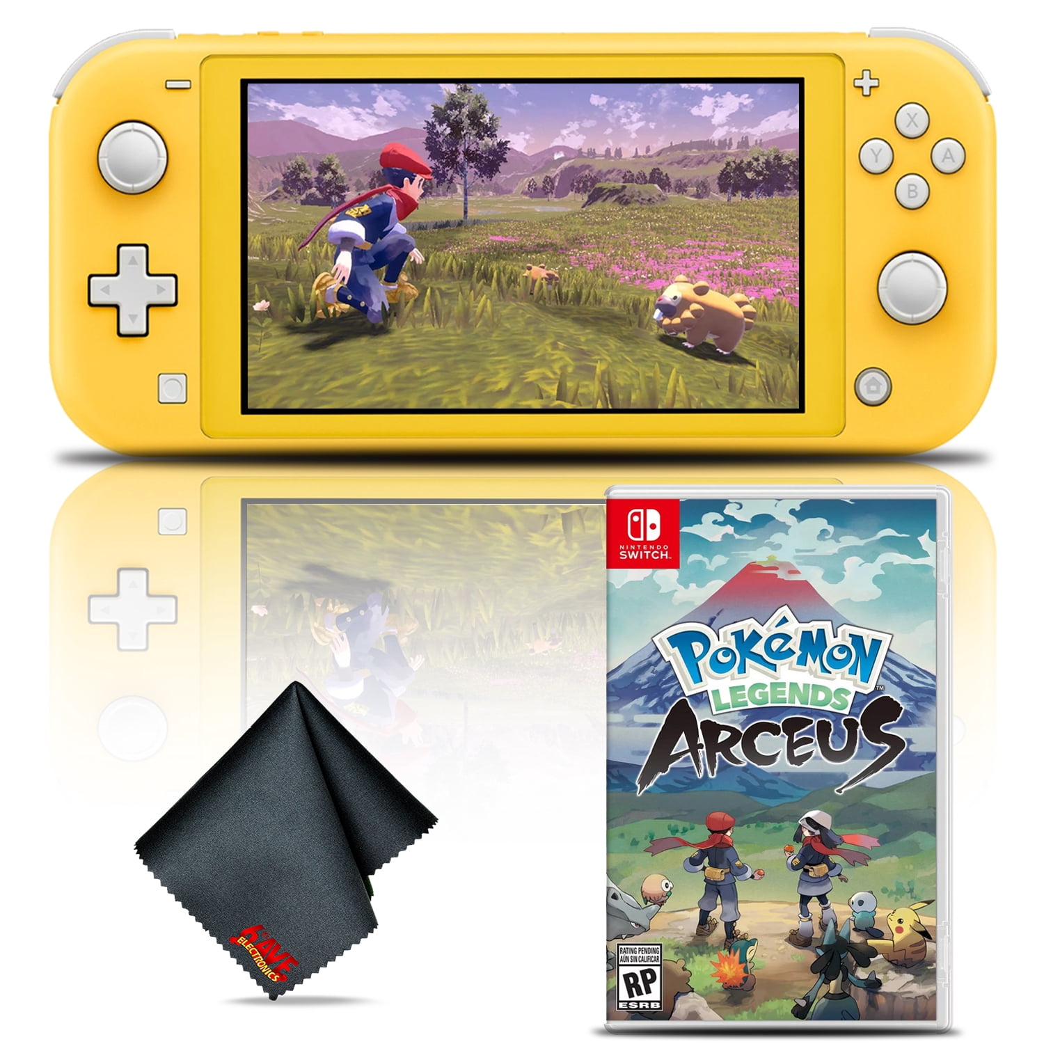 Nintendo Switch Lite Yellow Bundle with Pokemon Jamaica Ubuy