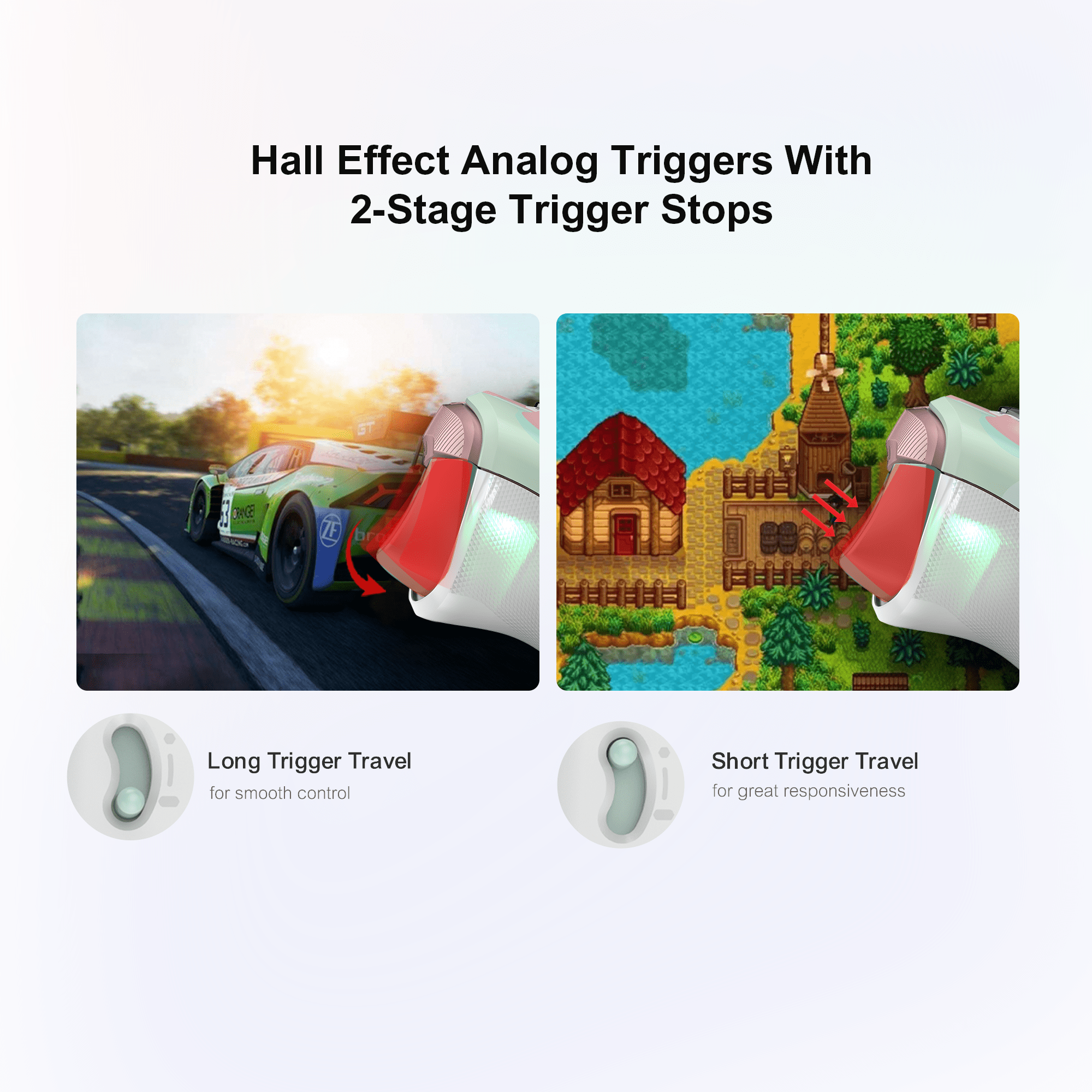 GameSir T7 Pro Sugar Whirl Wireless Controller for Xbox