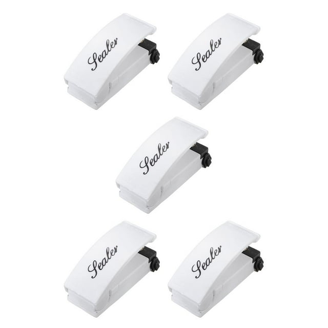 tredstone Snack Sealing Clip Mini Pressure Rechargeable Bag Clips Safety High-performance Kitchen Accessory Household Shop Food 10*5*3.5cm 5Set
