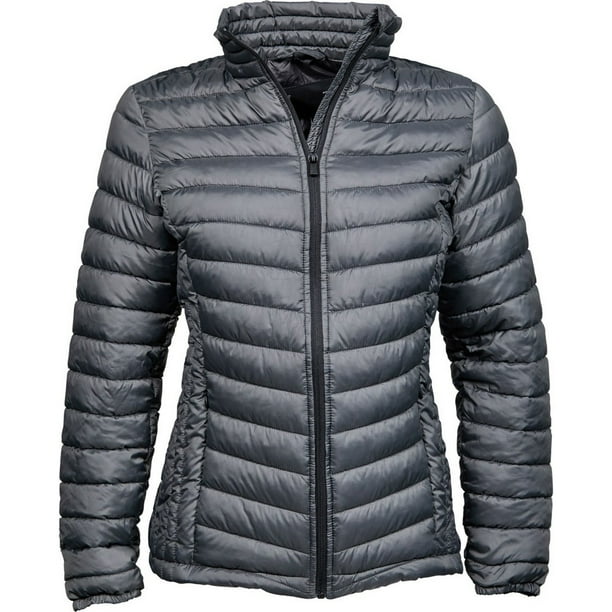 Tee Jays - Chaqueta acolchada modelo Zepelin para mujer (Gris Ciberespacio) Tee Jays UTBC3335_spacegrey
