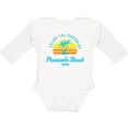 thumbnail image 3 of Inktastic Summer Enjoy the Sunshine Pensacola Beach Florida in Blue Boys or Girls Long Sleeve Baby Bodysuit, 3 of 5