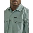 thumbnail image 3 of Wrangler® Men's Outdoor Long Sleeve Shirt with UPF 30+ Protection, Sizes S-5XL, 3 of 4