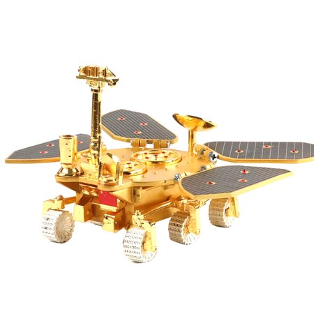 NATEFEMIN China Tianwen-1 Zhurong Mars Rover Exploration Model, Precise Alloy Replica for Space-Themed Gift Giving & Display