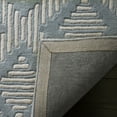 thumbnail image 4 of SAFAVIEH Chatham Waylon Geometric Wool Area Rug, Gray/Ivory, 5' x 8', 4 of 8