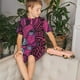 thumbnail image 4 of Fotbe ink Donkey Pop Art Pijama Estampada de 2 Piezas para Niños – Ropa de Dormir de Manga Corta Cómoda para Niños y Niñas, Camiseta y Shorts de Algodón-X-Large, 4 of 6