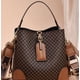 thumbnail image 1 of Bolso bandolera portátil con tres correas y estampado de moda en contraste de color para mujer, 1 of 6