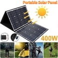 thumbnail image 1 of ERNA 400W Solar Panel Foldable Solar Cell Solar Folding Bag Power Bank for Phone Outdoor Camping Hiking Boat RV Car Energy Storage, 1 of 16