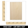 thumbnail image 2 of Rectangle Solid Wood Shape Unfinished Piece Cutout Craft DIY Projects - 4.70 Inch Size - 1/8 Inch Thick, 2 of 7
