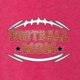 thumbnail image 2 of Wild Bobby, Football Mom, Sports, Women Tri-Blend Racerback Tank Top, Shocking Pink, Small, 2 of 4