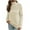 Beige, variant on Aoochasliy Womens Sweaters Pullover Turtleneck Knitted Blouse Long Sleeve Tops