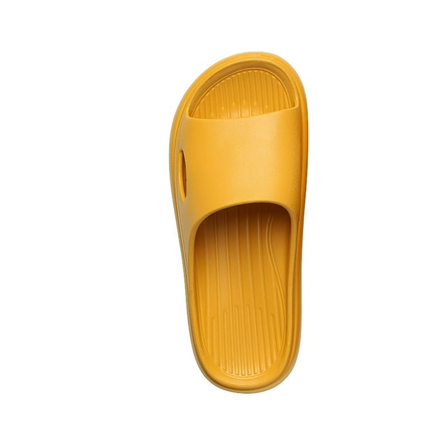 Zapatillas de Verano de Moda Slip-On Ducha EVA Suave Sunnimix Amarillo