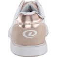 thumbnail image 3 of Dexter Womens Groove IV White/Nubuck/Rose Gold Wide Width Bowling Shoes, 3 of 8