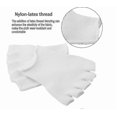 thumbnail image 4 of Toe Gel-lined Alignment Socks (2 Pair) Toes Separator Spacer Stretch Tendon Pain Relief, 4 of 4