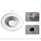 thumbnail image 3 of Colador de desagüe de ducha de acero inoxidable (juego de 4), colador de pelo para ducha, colador de lavabo plateado, 3 of 5