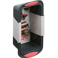 thumbnail image 1 of Silicone Loaf Pan Gray/Coral-8.5"X4.5", 1 of 1