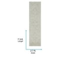 thumbnail image 6 of Livabliss Area Rugs for Living Room, 3x7 Avant Garde Traditional Taupe Runner Rug, Bedroom Dining Room Home Decor Stain Resistant Carpet (2'7" x 7'3" Runner), 6 of 6