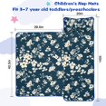 thumbnail image 5 of Pioneer Flower Floral Print Pattern Toddler Nap Mats for Kids Preschool,Sleeping Mat Bag or Kids,Toddler Sleeping Bag,Toddler Nap Mat or Daycare, 5 of 6