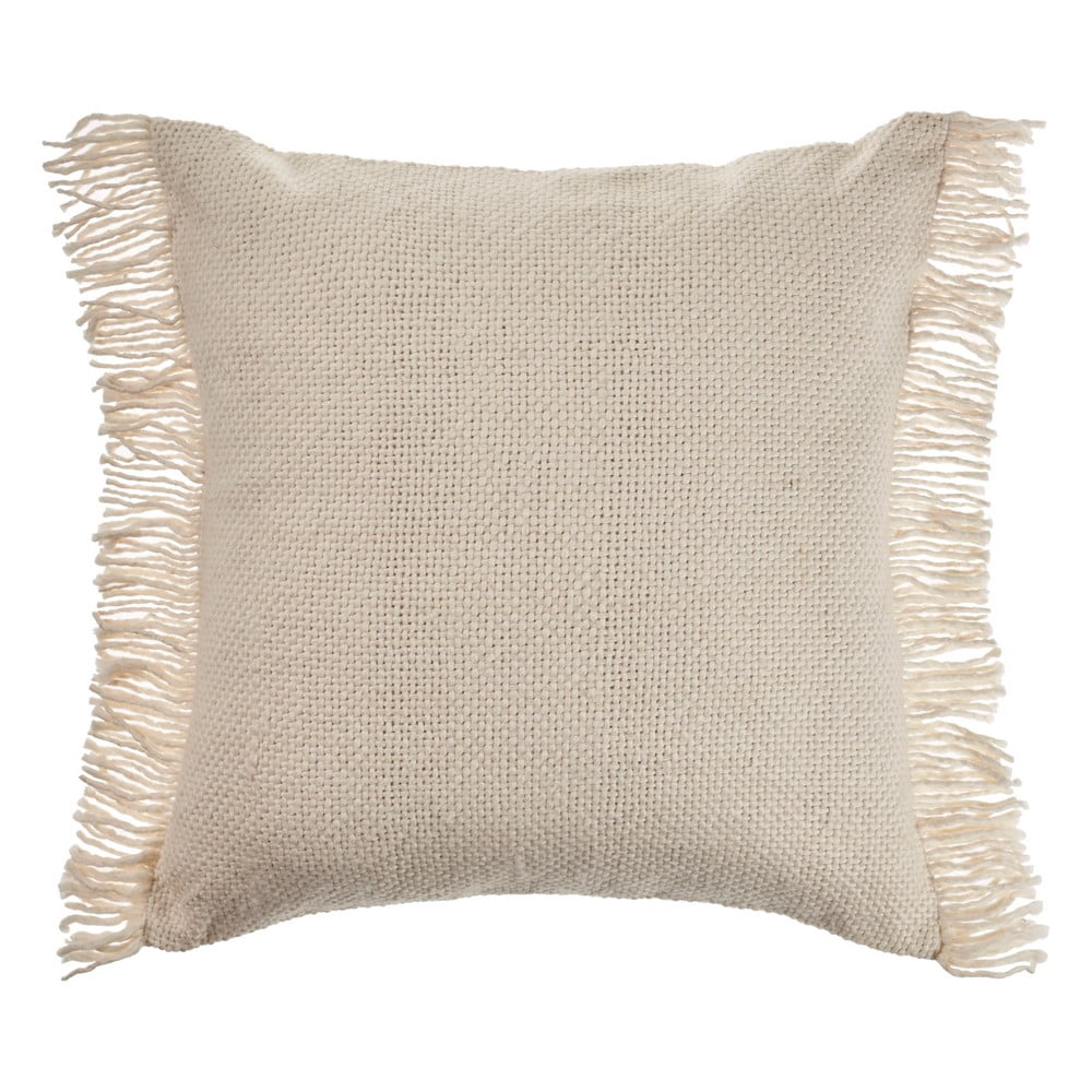 Ox Bay Austin Hand-Stitched Distressed Organic Cotton Pillow Cover, 20" X 20"