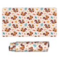 thumbnail image 2 of Kdxio Forest Squirrel Nuts Print Large Gaming Mouse Pad,Non-Slip Base,Water Resist Keyboard Pad for Gamer,Office & Home,29.5 x 15.8 in, 2 of 9